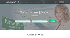 Desktop Screenshot of jobmatic.com